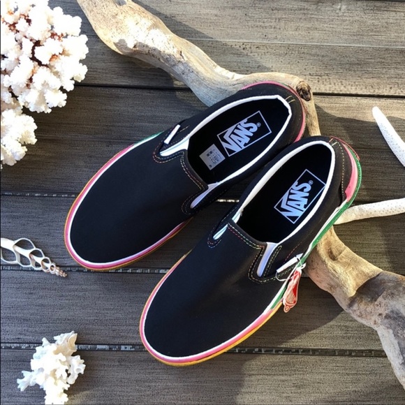 🌴🔆VANS- RAINBOW GITTER PLATFORM SPIL ON’S🔆🌴 - Picture 5 of 14